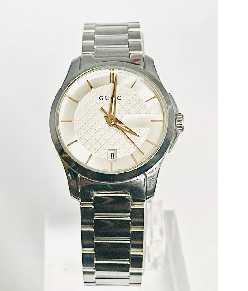 Gucci Ladies Watch silver colour