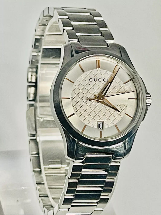 Gucci Ladies Watch silver colour